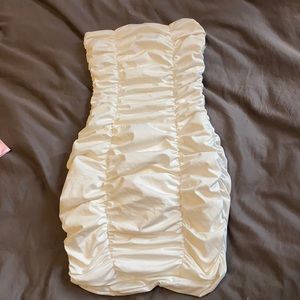 Shein ruched mini dress